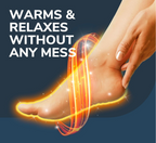Dr. Scholl's Tired, Achy Feet Soothing & Reviving Foot Mask, 1 Pair, Warming Booties