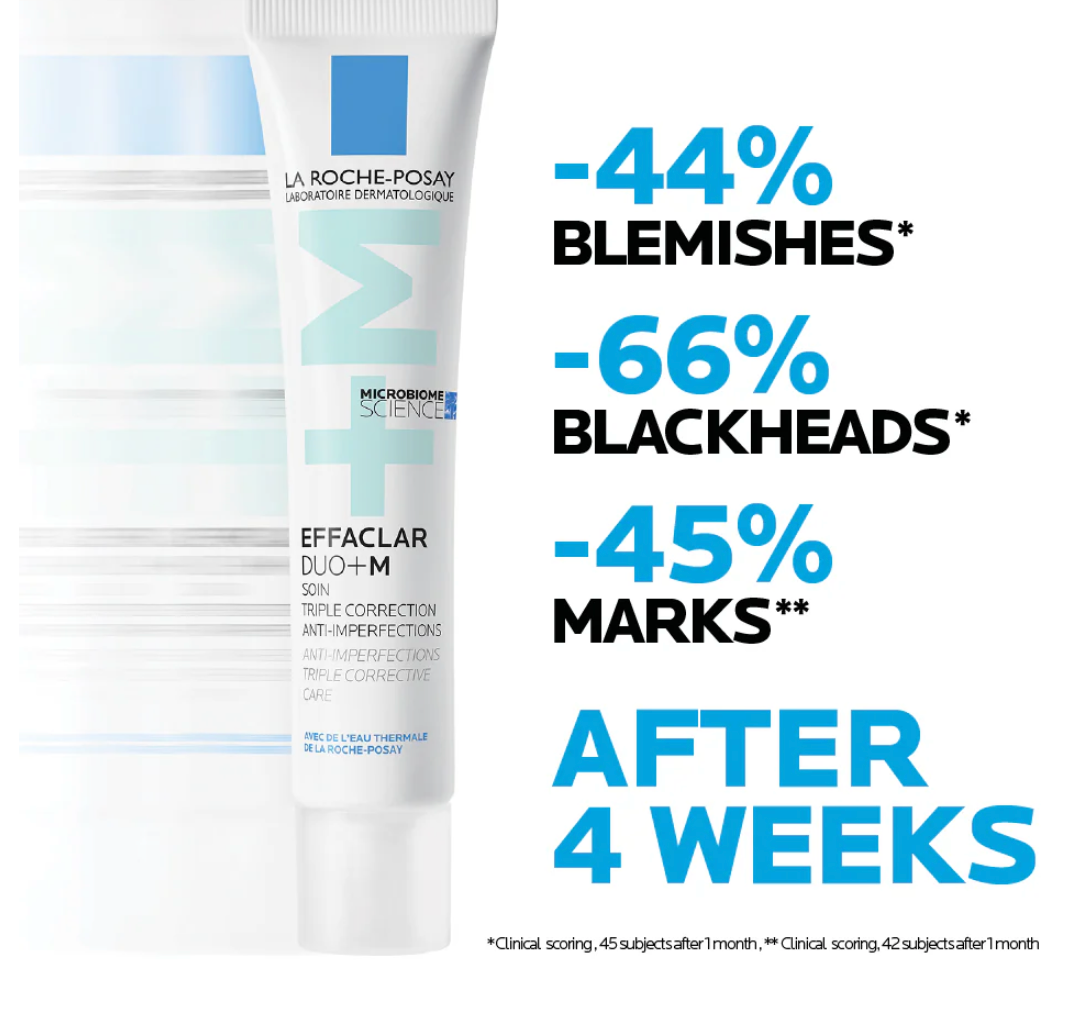 La Roche Posey Effaclar Duo+M Anti-Imperfections Triple Corrective Care