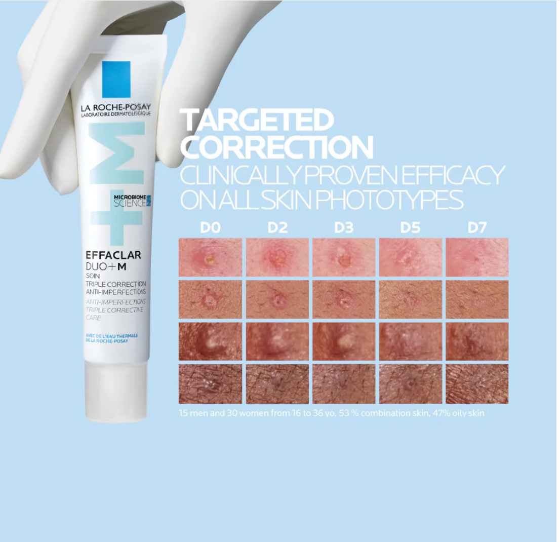 La Roche Posey Effaclar Duo+M Anti-Imperfections Triple Corrective Care