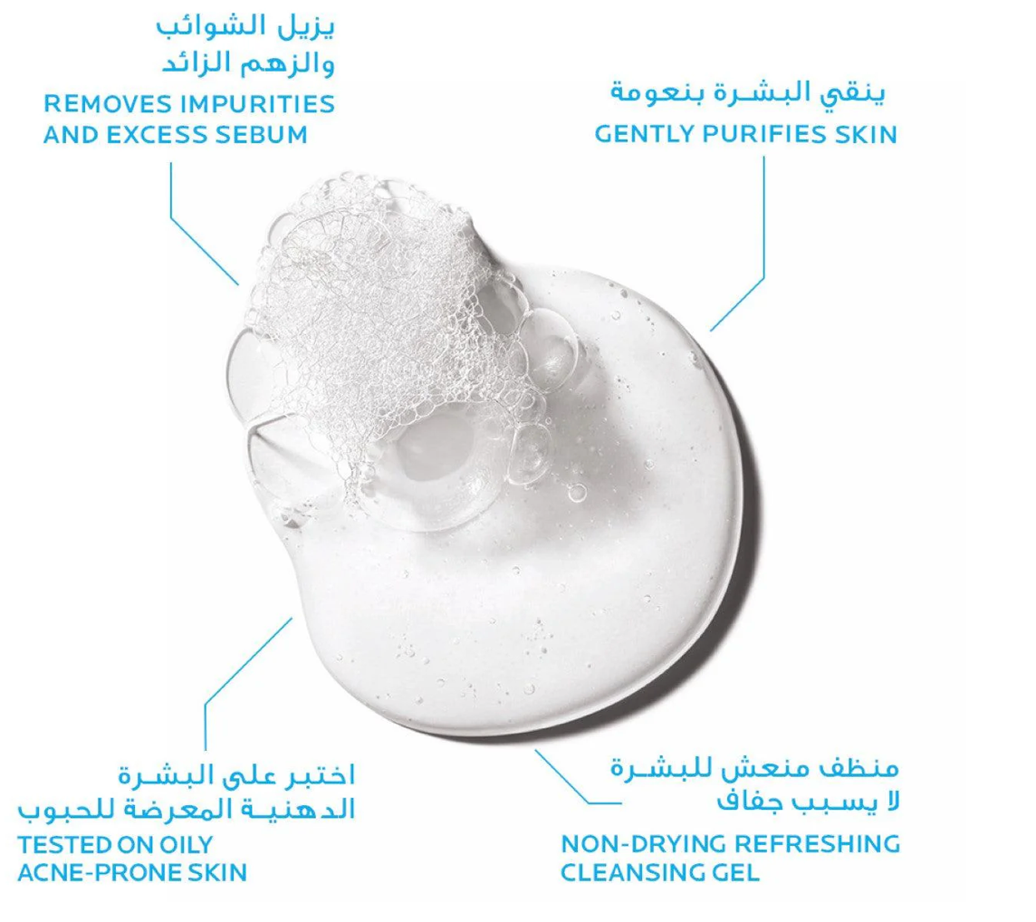 La Roche Posey Effaclar Acne Foaming Cleansing Gel For Oily And Acne Prone Skin