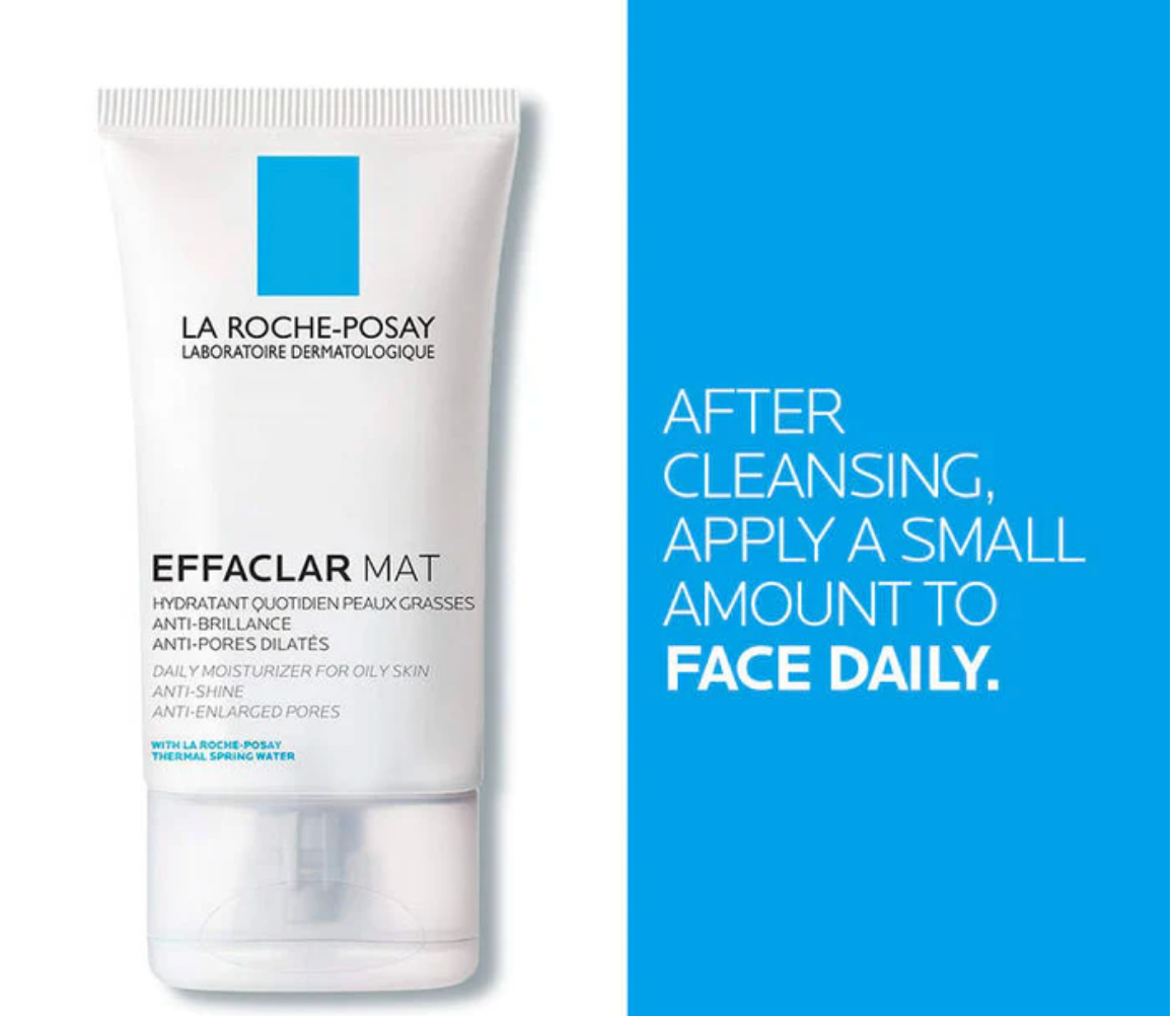 La Roche Posey Effaclar MAT Mattifying Moisturizer For Oily Skin