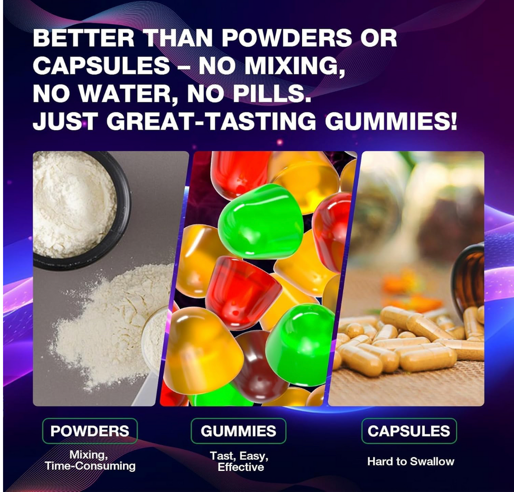 Creatine Monohydrate Gummies 5g for Women & Men