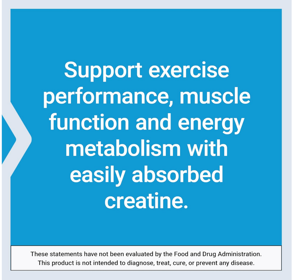 Life Extension Creatine Capsules – Creatine Monohydrate 120 caps