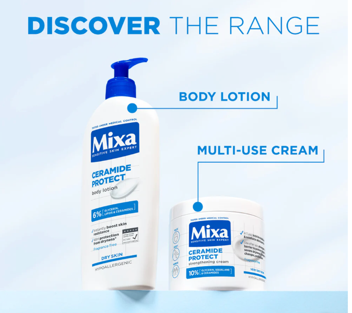 Mixa Ceramide Protect Cream Jar