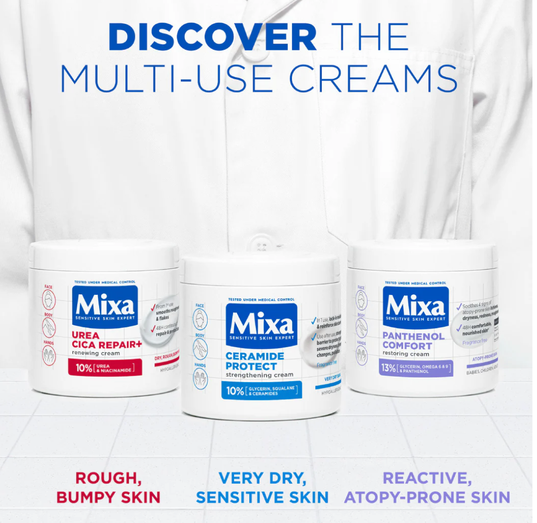 Mixa Urea Cica Repair Cream Jar