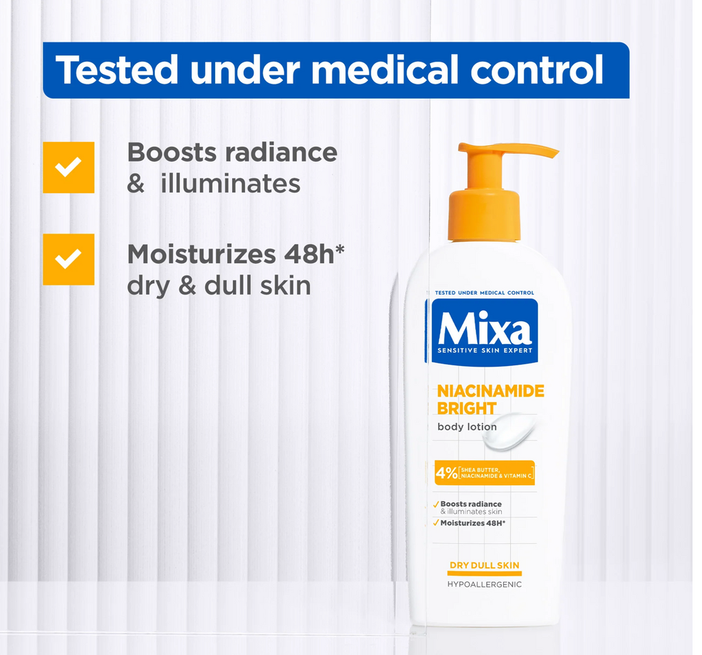 Mixa Niacinamide Bright Body Lotion