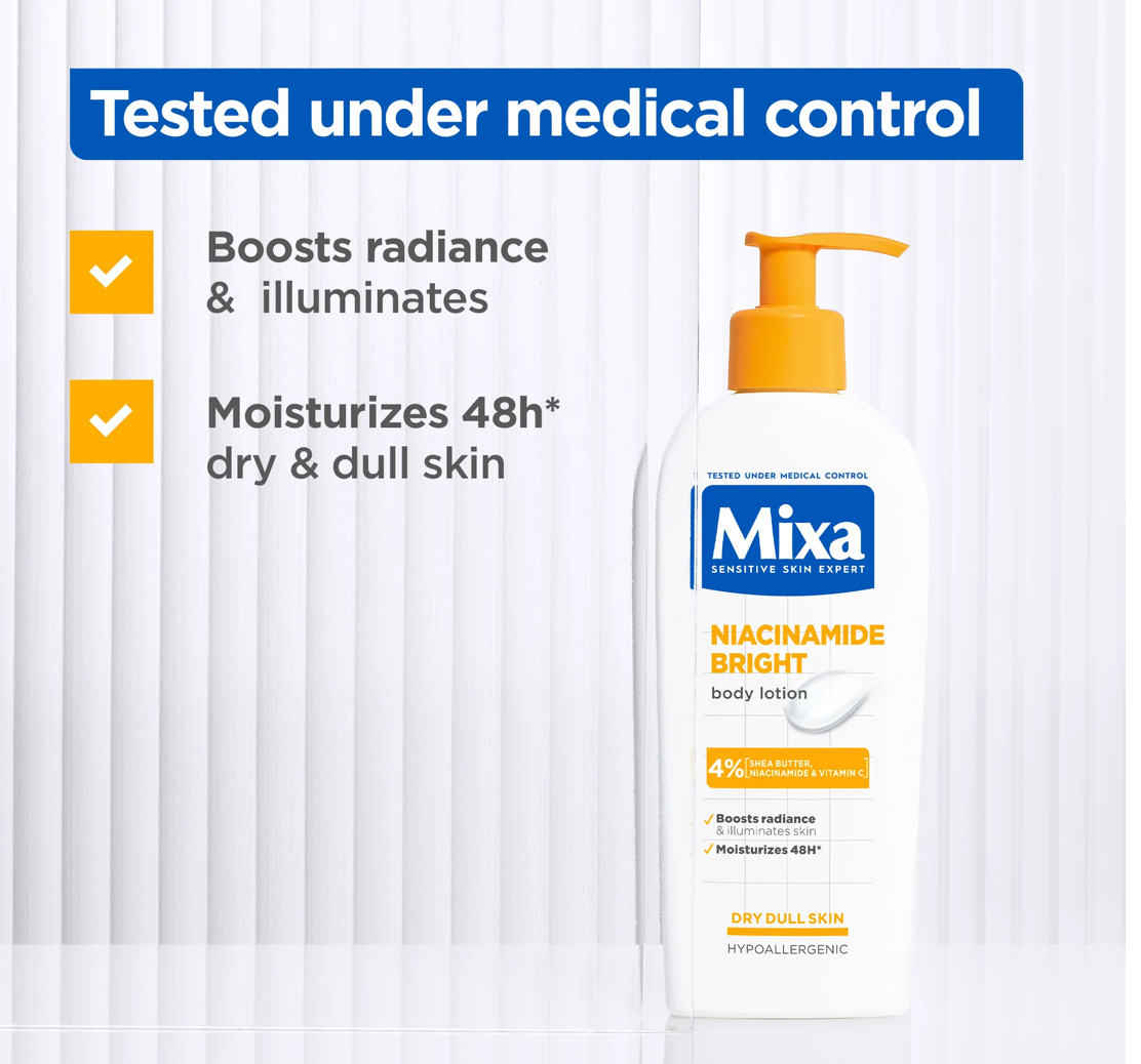 Mixa Niacinamide Bright Body Lotion