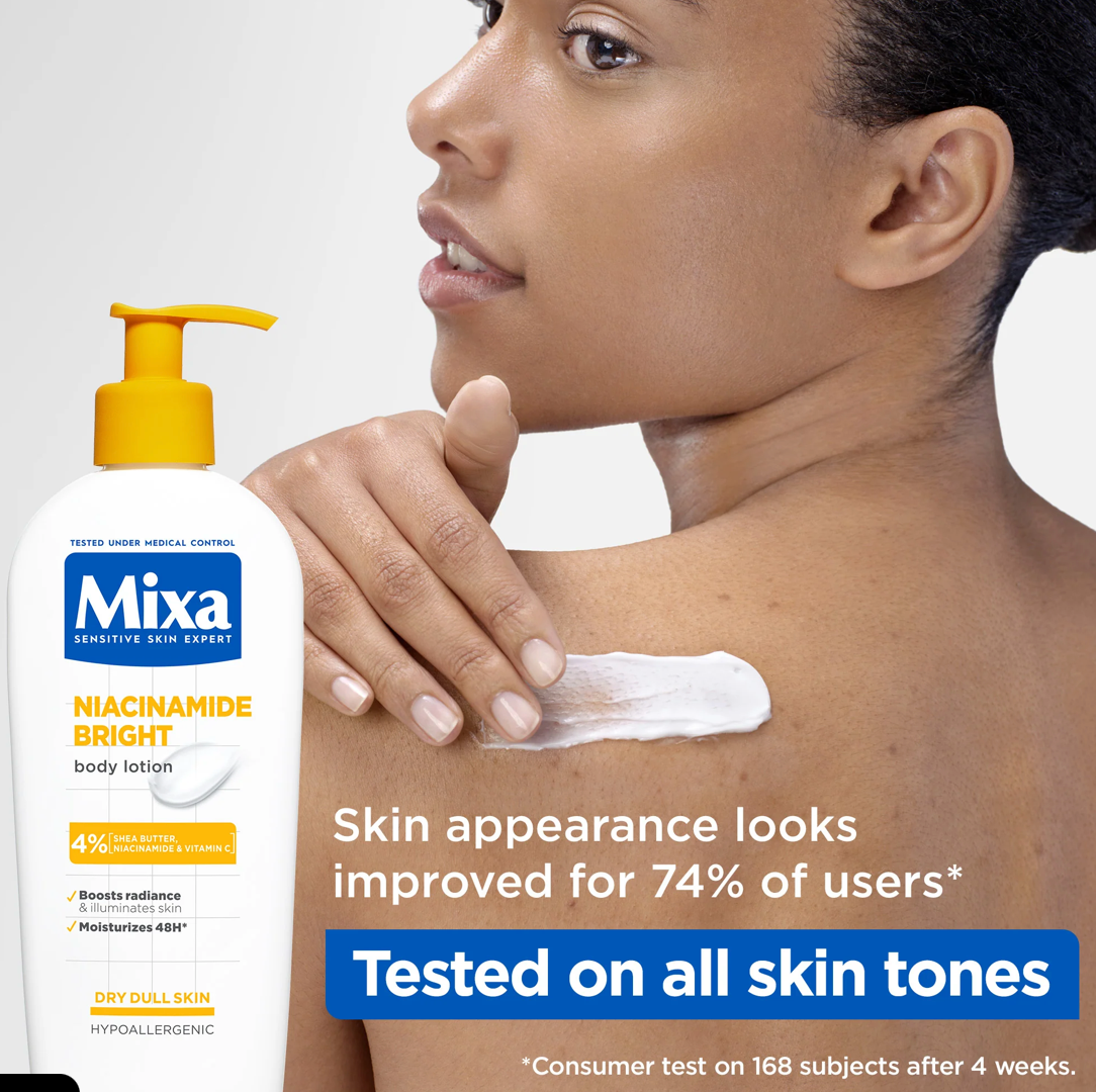 Mixa Niacinamide Bright Body Lotion