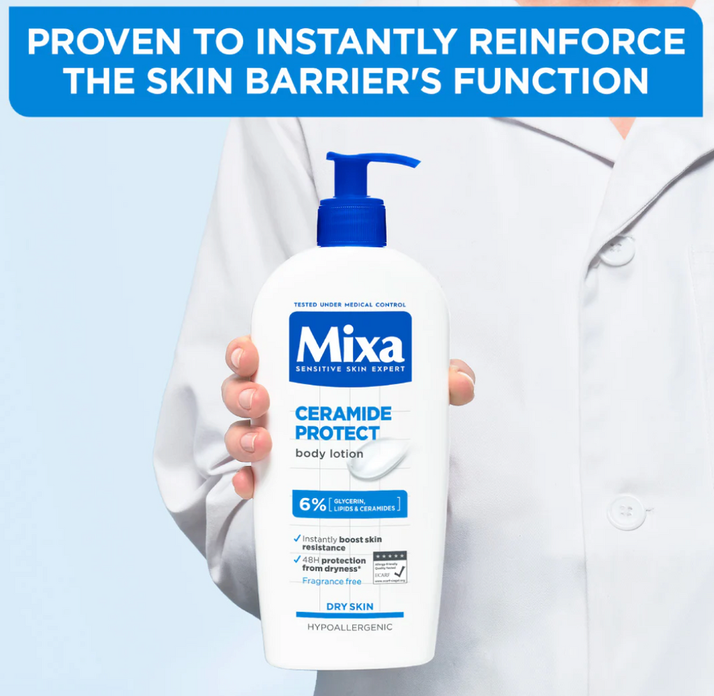 Mixa Ceramide Protect Body Lotion - For Dry, Very Dry and Sensitive Skin