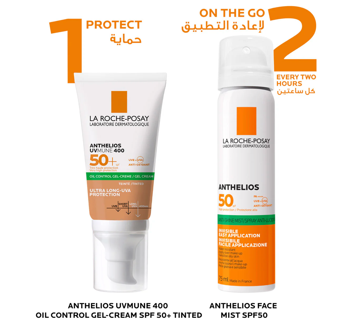 La Roche Posey Anthelios Tinted Dry touch Gel-Cream SPF50+