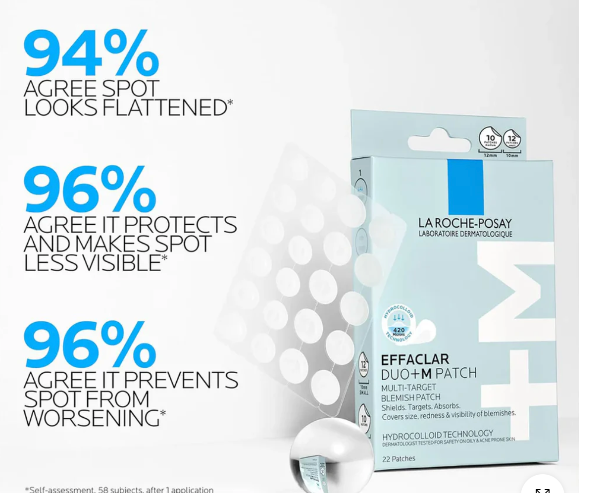 La Roche Posey Effaclar Multi-Target Blemish Patches