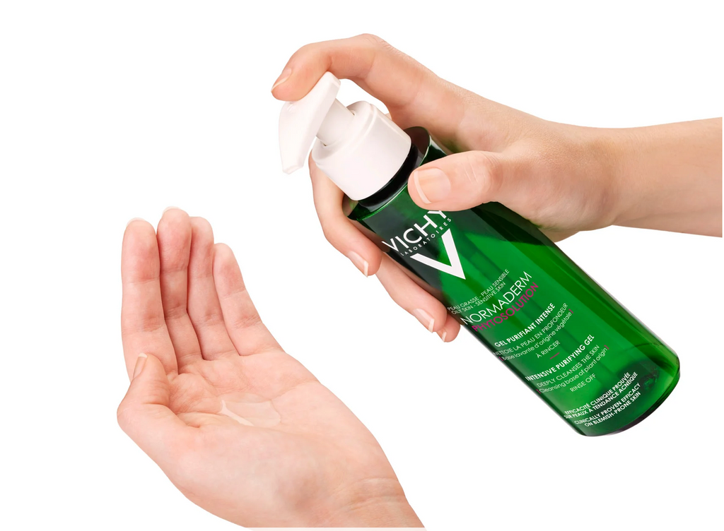Vichy Normaderm Phytosolution Face Cleanser Gel For Oily/Acne Skin With Salicylic Acid