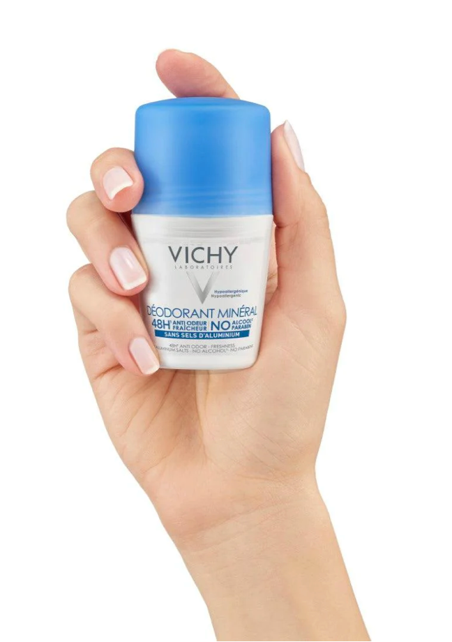 Vichy 48H Mineral Deordorant Roll-On