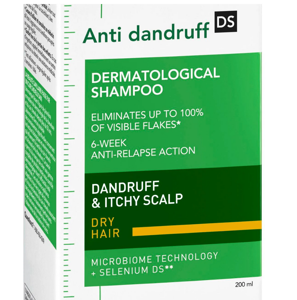 Vichy Dercos Anti-Dandruff DS Advanced Action Shampoo - Dry Hair
