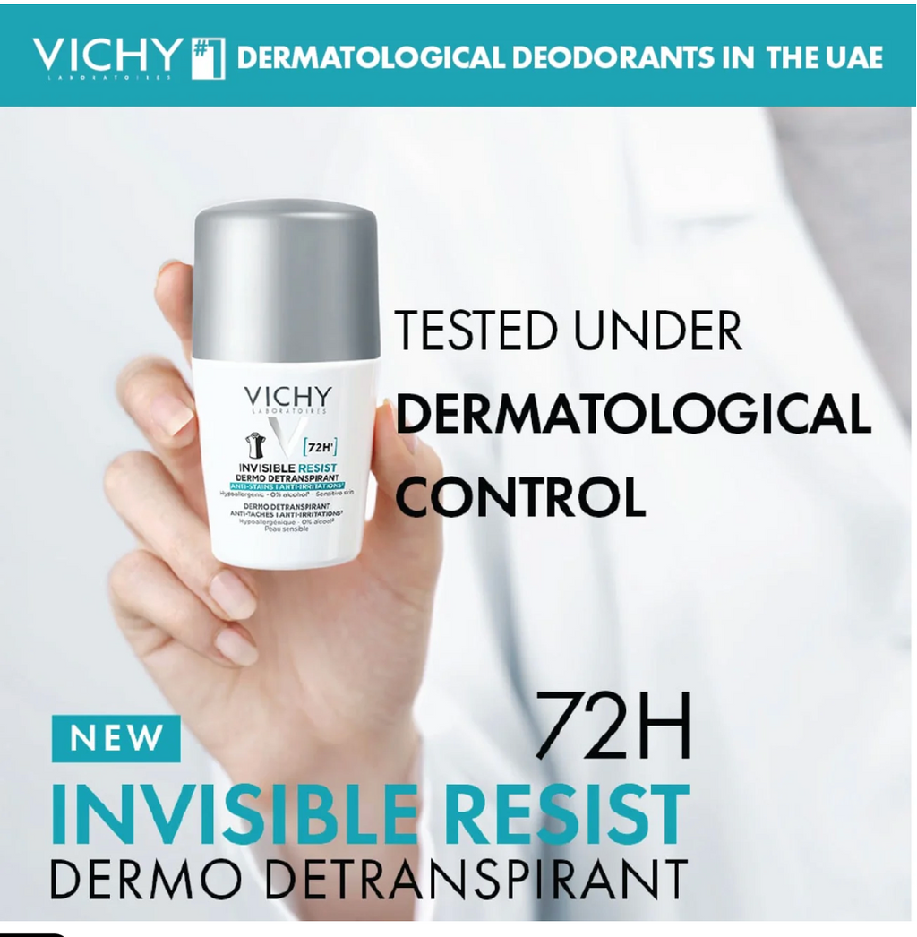 Vichy Anti-stain, anti-humdity and anti-irritation. Ideal for sensitive skin.