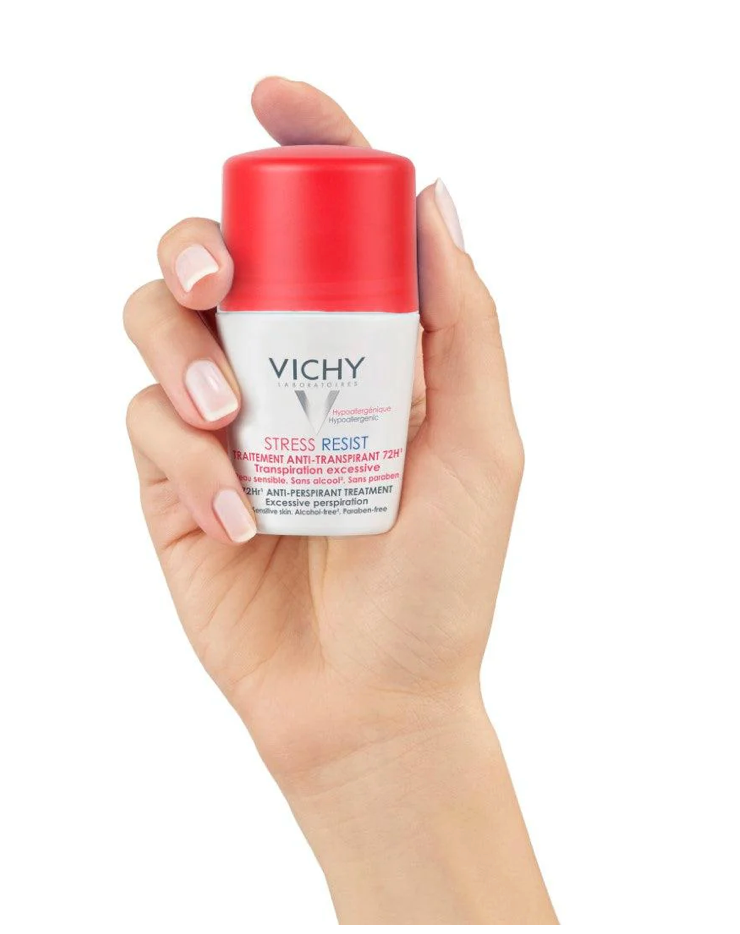 Vichy Stress Resist 72H Anti-Perspirant Treatment Excessive Perspiration Roll-On