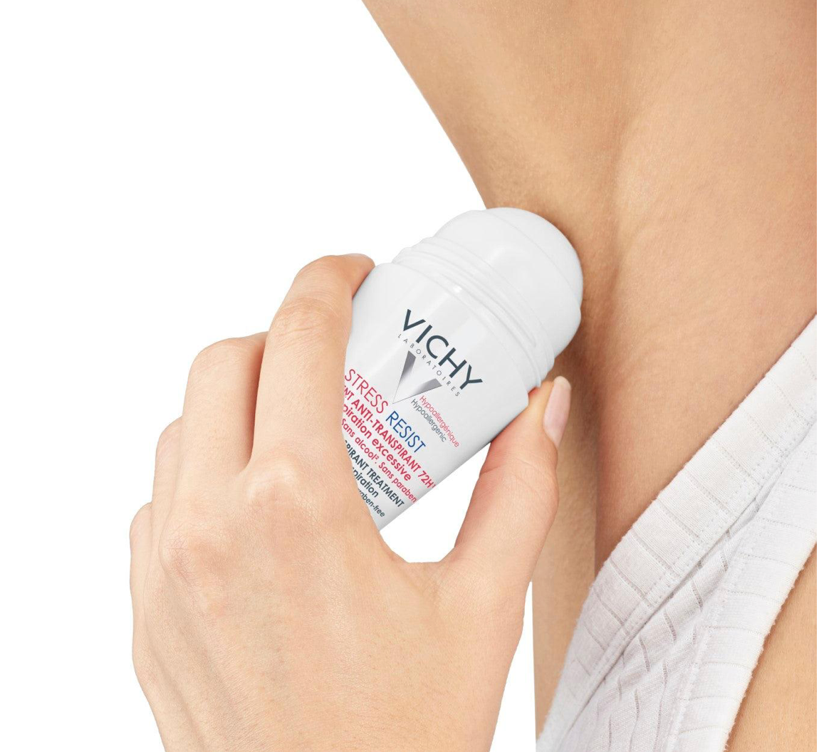 Vichy Stress Resist 72H Anti-Perspirant Treatment Excessive Perspiration Roll-On