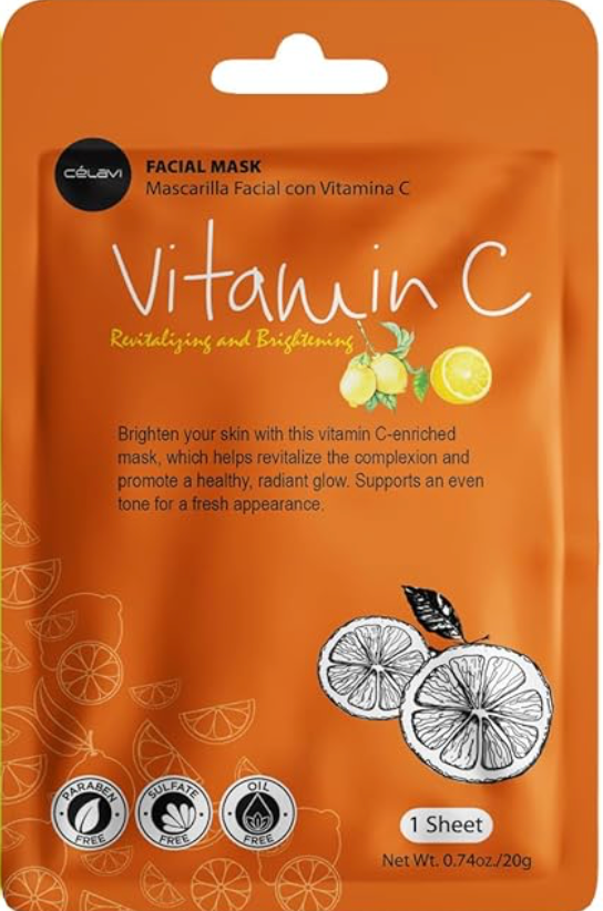 Celavi Essence Facial Sheet Face Mask  Classic Authentic Moisturizing Skincare