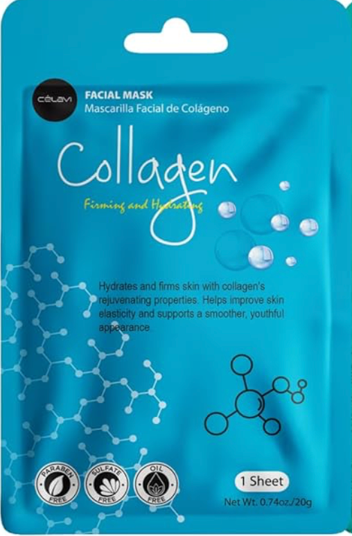 Celavi Essence Facial Sheet Face Mask  Classic Authentic Moisturizing Skincare