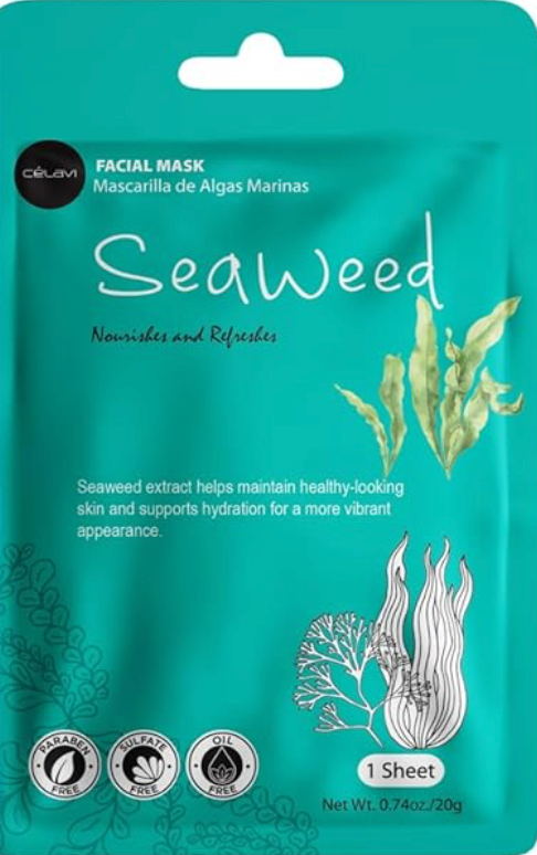 Celavi Essence Facial Sheet Face Mask  Classic Authentic Moisturizing Skincare