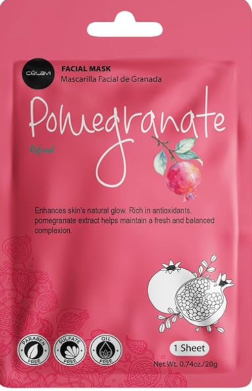 Celavi Essence Facial Sheet Face Mask  Classic Authentic Moisturizing Skincare