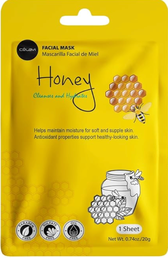 Celavi Essence Facial Sheet Face Mask  Classic Authentic Moisturizing Skincare