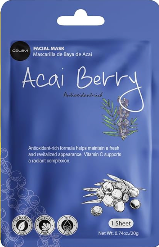 Celavi Essence Facial Sheet Face Mask  Classic Authentic Moisturizing Skincare