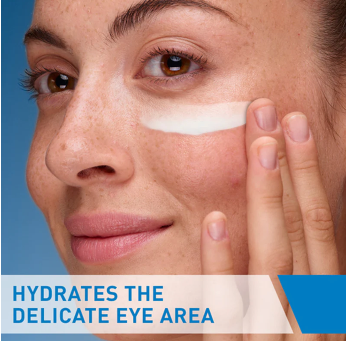 CeraVe Eye Repair Cream For Dark Circles And Puffiness With Hyaluronic Acid