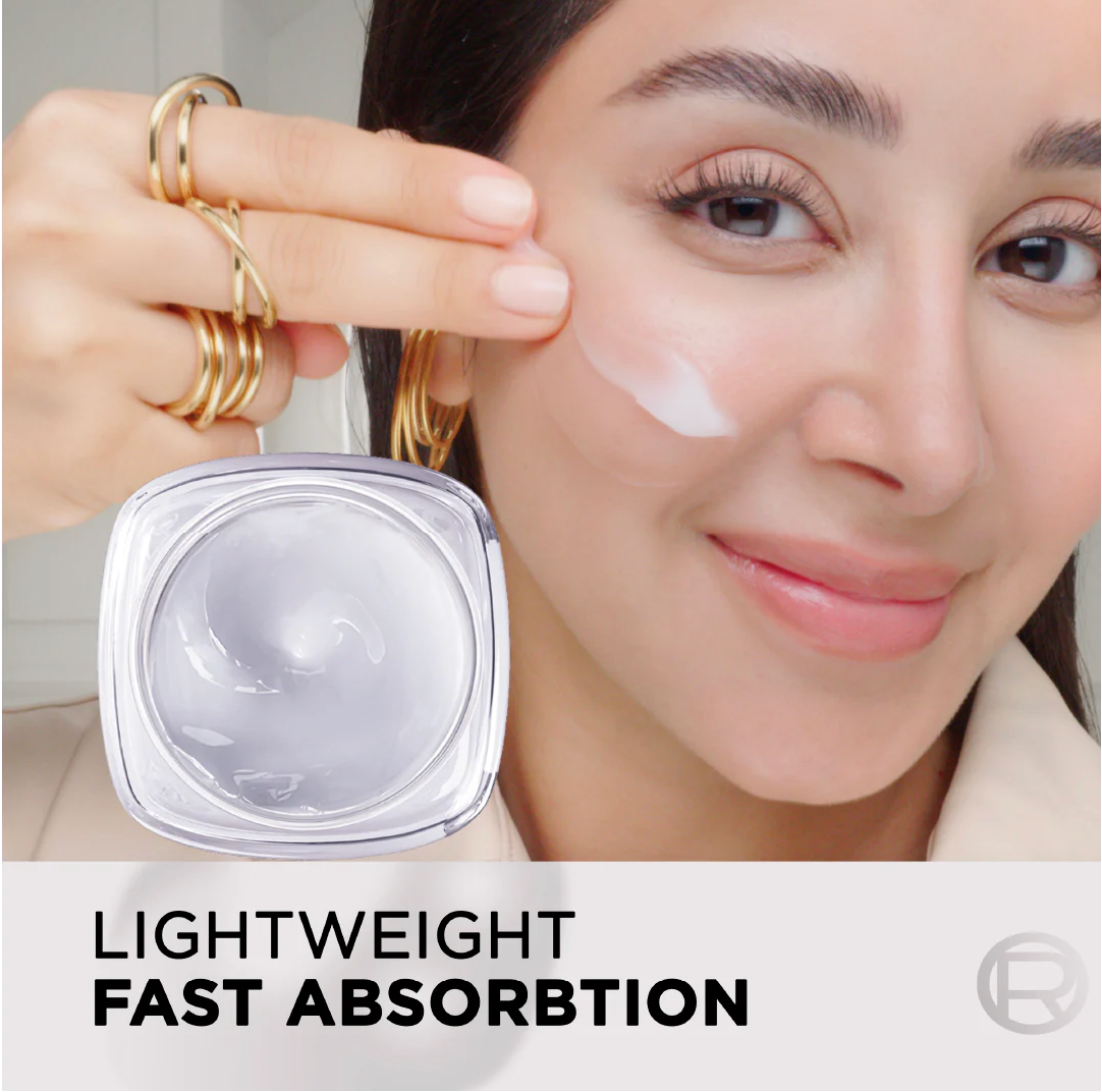 L'Oréal Paris Hyaluron Expert Moisturiser and Anti-Aging 8h Shine Control Replumping Gel -Cream