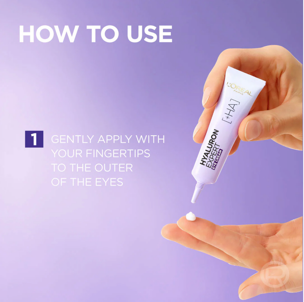 L'Oréal Paris Hyaluron Expert Moisturiser and Anti-Aging Eye Cream with Hyaluronic Acid