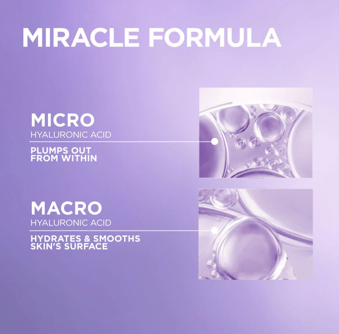 L'Oréal Paris Hyaluron Expert Moisturiser and Anti-Aging Eye Cream with Hyaluronic Acid