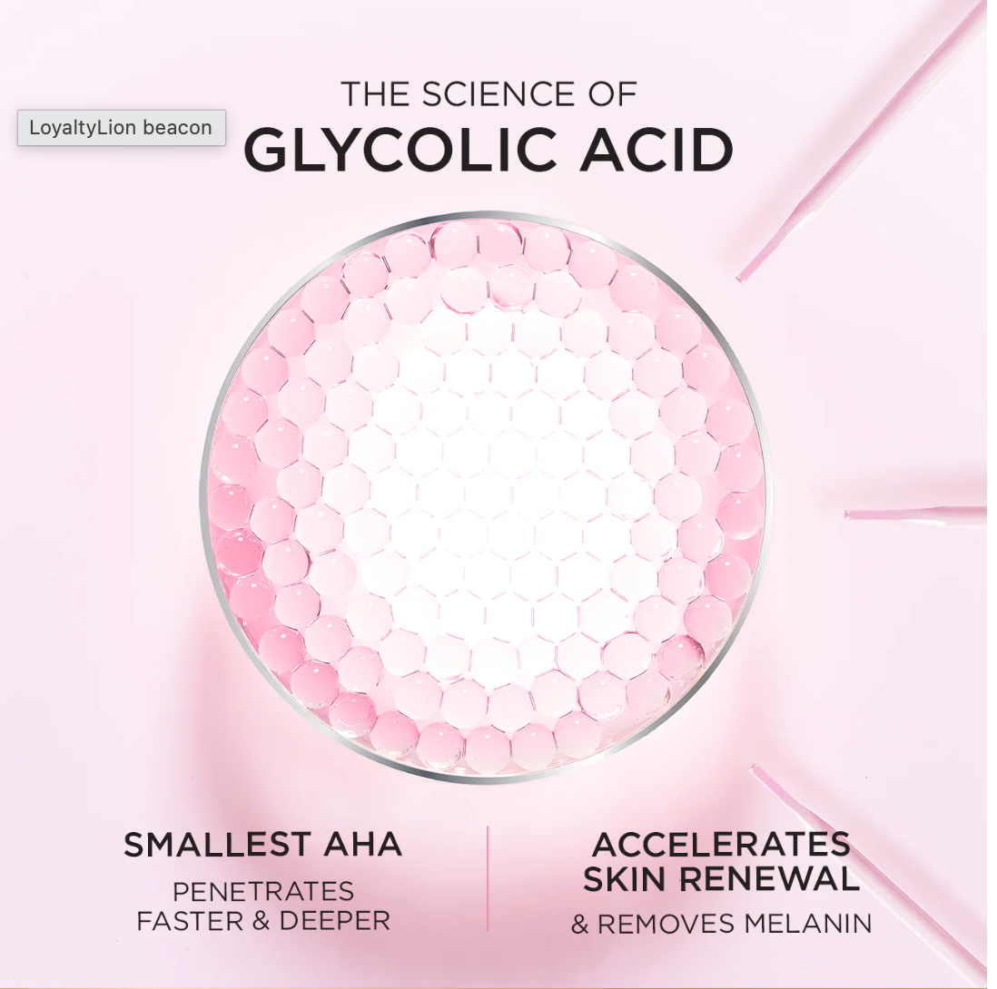L’Oréal Paris 5% Glycolic Acid Peeling Toner for Instant Glowing Skin