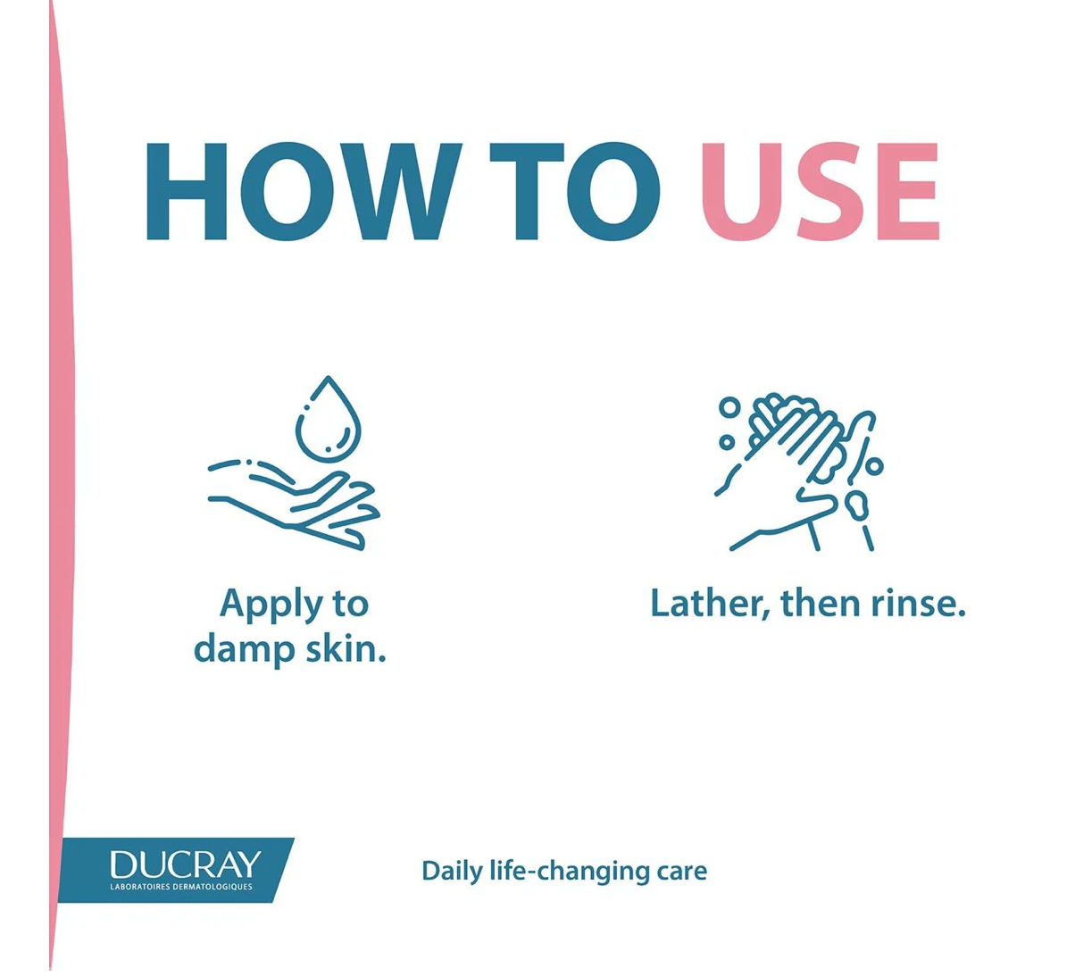 Ducray Ictyane Cleansing Shower Cream - Face and Body
