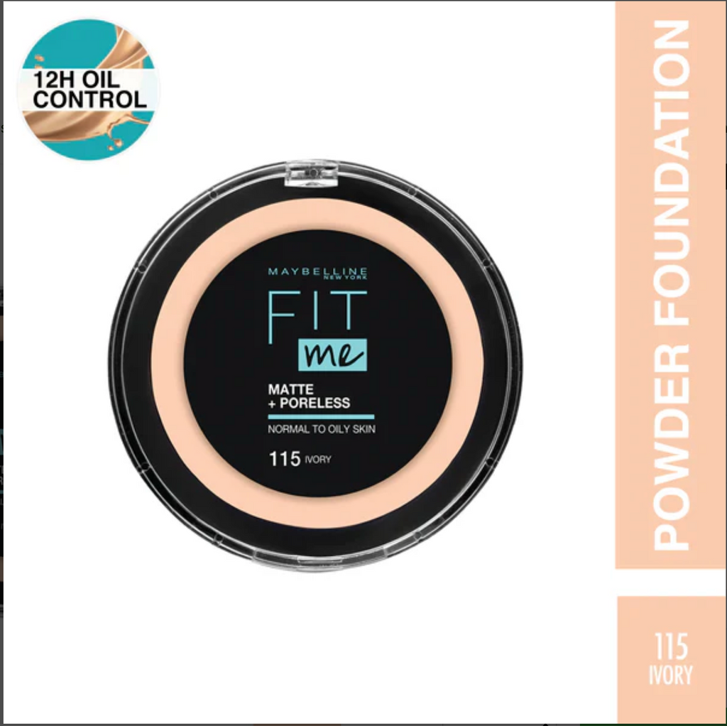 Maybelline New York Fit Me- Perfect Matte Finish & Poreless Powder that lasts up to 16 hours