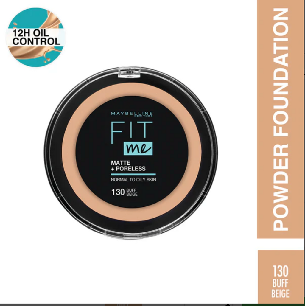 Maybelline New York Fit Me- Perfect Matte Finish & Poreless Powder that lasts up to 16 hours