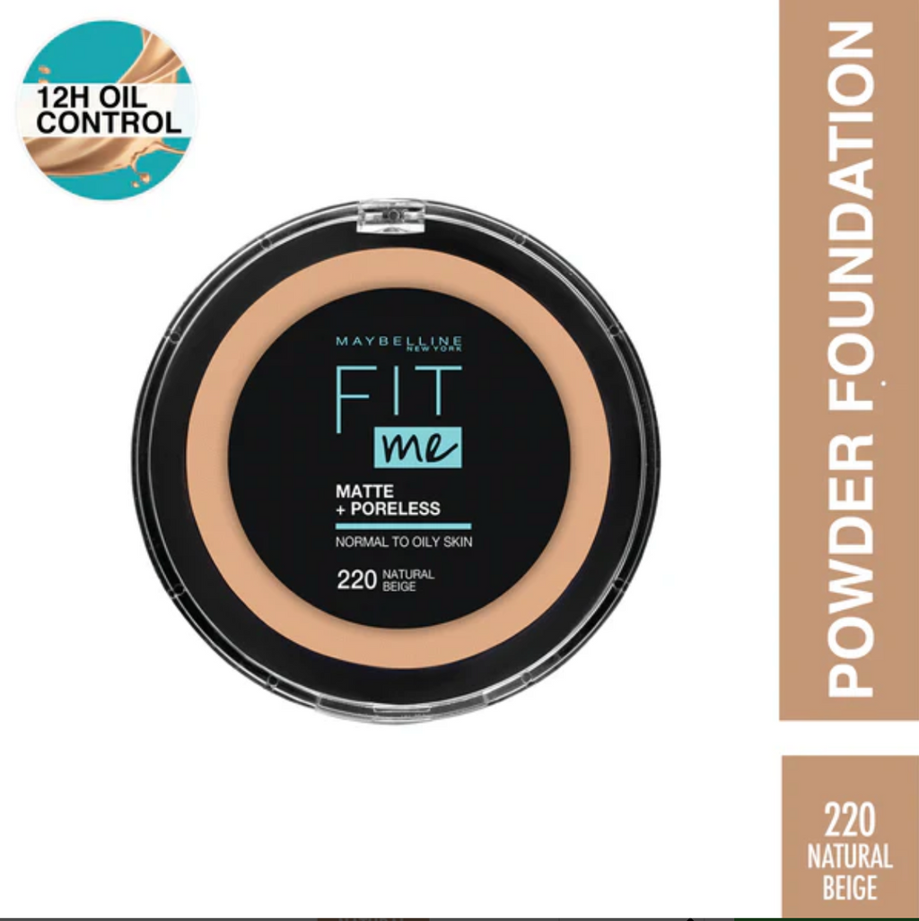 Maybelline New York Fit Me- Perfect Matte Finish & Poreless Powder that lasts up to 16 hours