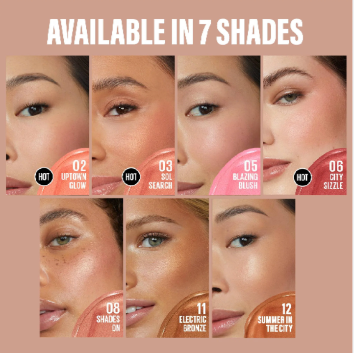 Maybelline Sunkisser Multi-Use Liquid Blush And Bronzer