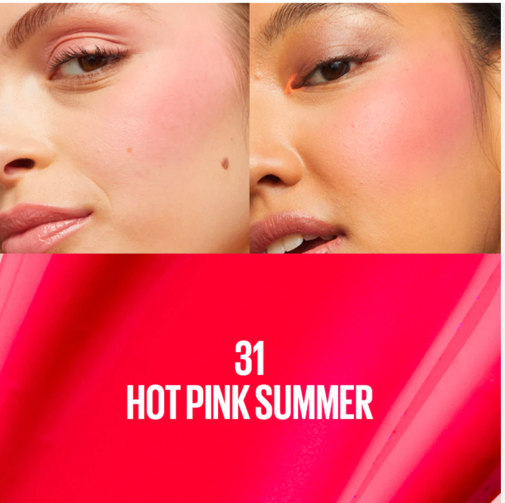 Maybelline  Sunkisser 12H Longwear Multi-use Matte Liquid Blush, Bronzer, Blendable, Buildable