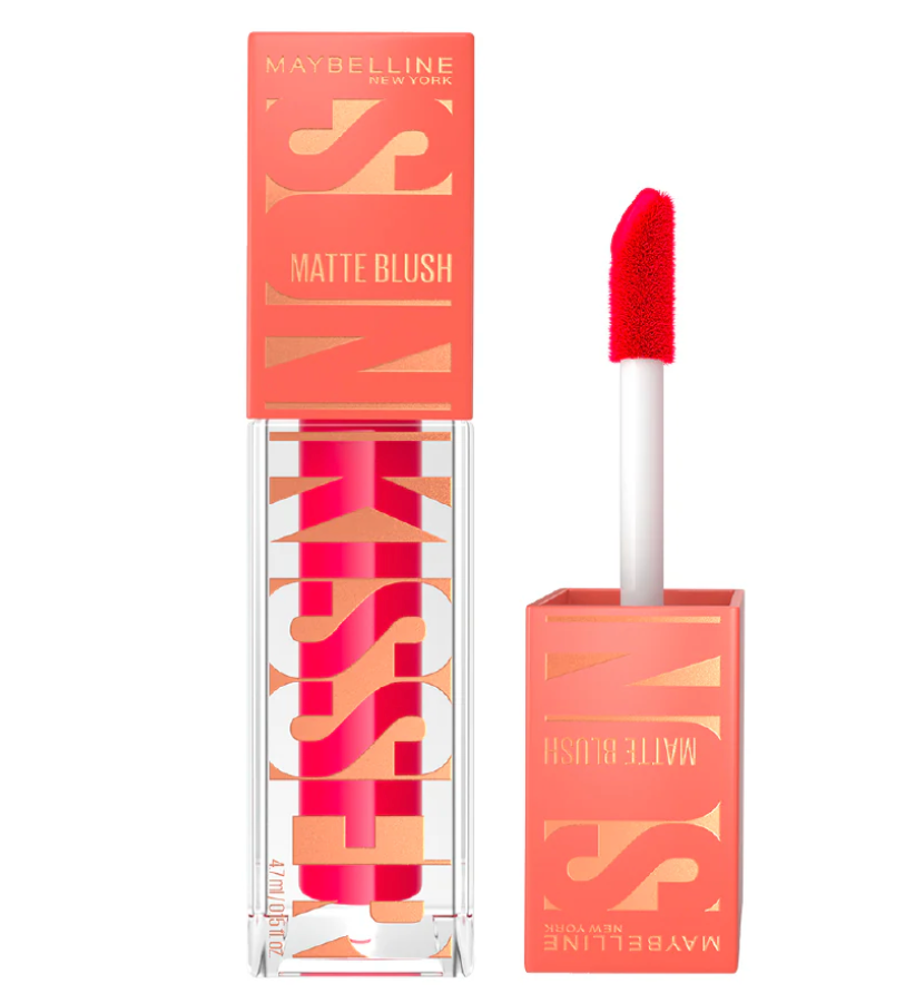 Maybelline  Sunkisser 12H Longwear Multi-use Matte Liquid Blush, Bronzer, Blendable, Buildable