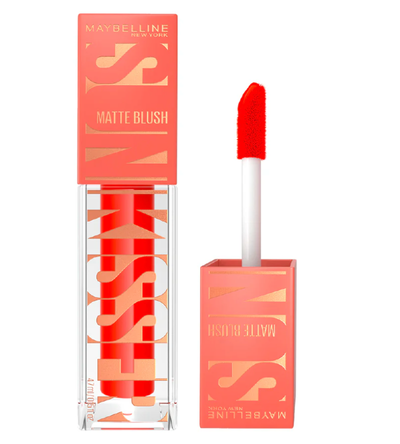 Maybelline  Sunkisser 12H Longwear Multi-use Matte Liquid Blush, Bronzer, Blendable, Buildable