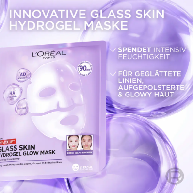 L'oreal Paris Revitalift Glass Skin Hydrogel Glow Mask