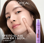 L'oreal Paris Revitalift Glass Skin Liquid Cream: 1 drop for 100H Glowing Hydration With Hyaluronic Acid & Vitamins B3+B5+C for Dewy, Plumped Glass Skin