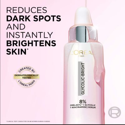 L'oreal paris Glycolic Bright Face Serum