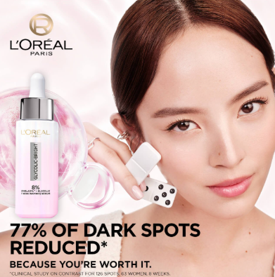 L'oreal paris Glycolic Bright Face Serum
