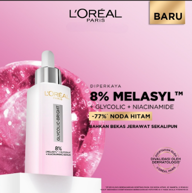 L'oreal paris Glycolic Bright Face Serum
