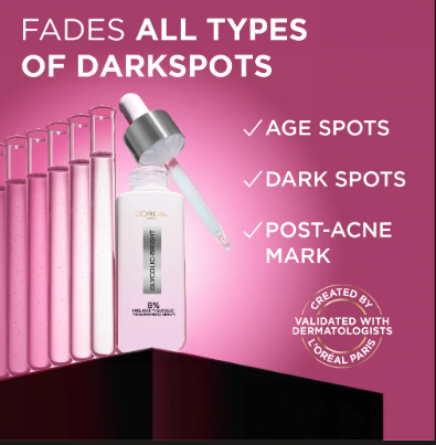L'oreal paris Glycolic Bright Face Serum