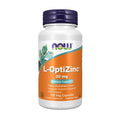 NOW L-OptiZinc 30 mg with Copper 100 Veg Capsules