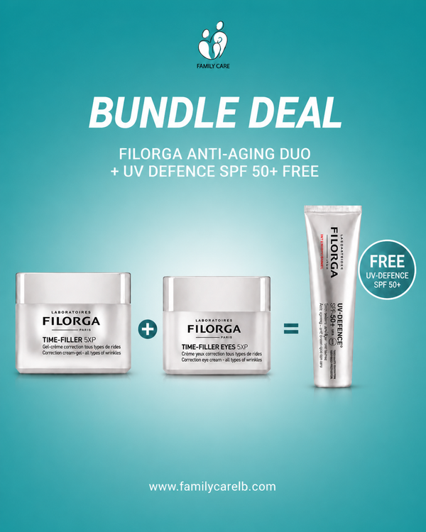 Buy Filorga Time-Filler Cream and Time filler eye get Filorga UV Defense Free