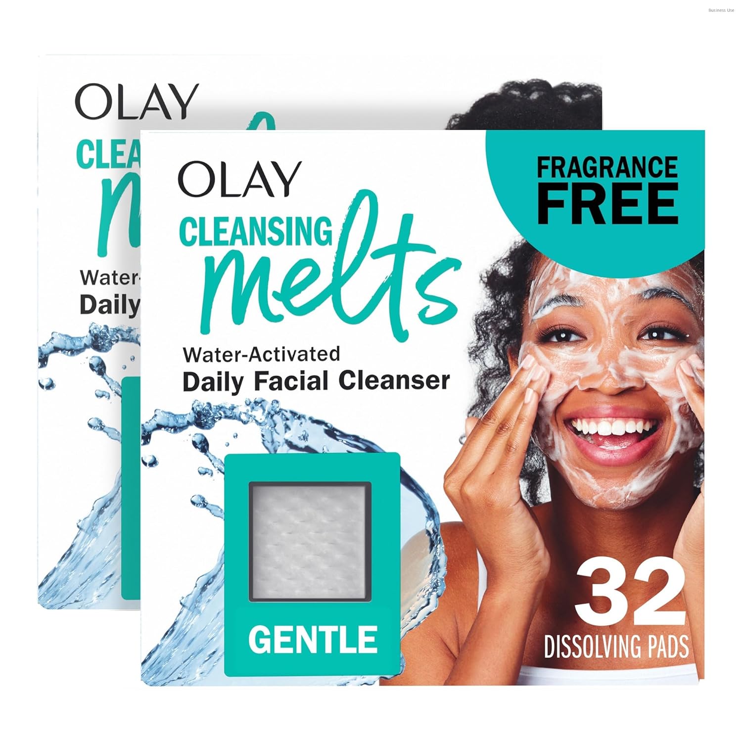 Olay Face Wash, Gentle Cleansing Melts, Fragrance-Free, Daily Use Cleanser