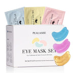 PEAUAMIE Under Eye Patches Gold, Rose and Hyaluronuc acid Eye Masks